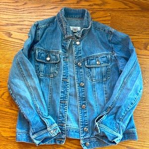 Old Navy jean jacket, size medium, blue denim